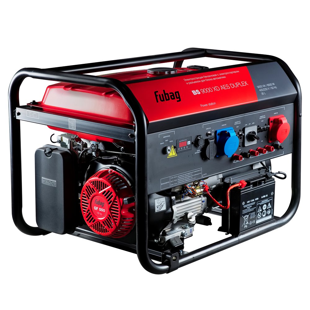 Бензиновый генератор Fubag BS 9000 XD A ES DUPLEX