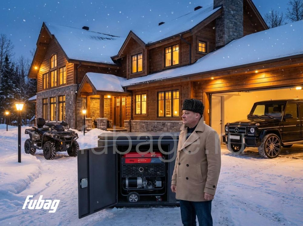 Автономное питание для большого дома: генератор Fubag BS 19000 A ES